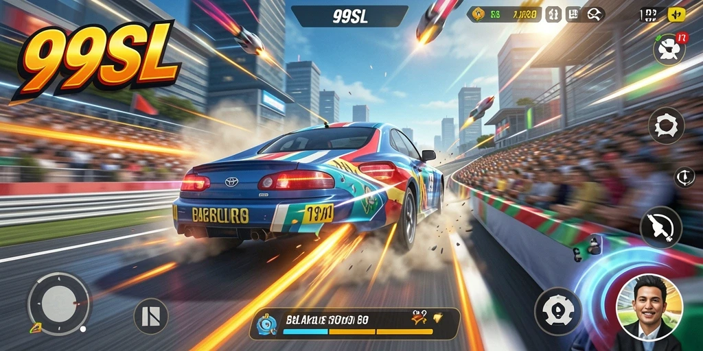 Gameplay <strong>99SL</strong> yang seru dengan balapan penuh adrenalin.