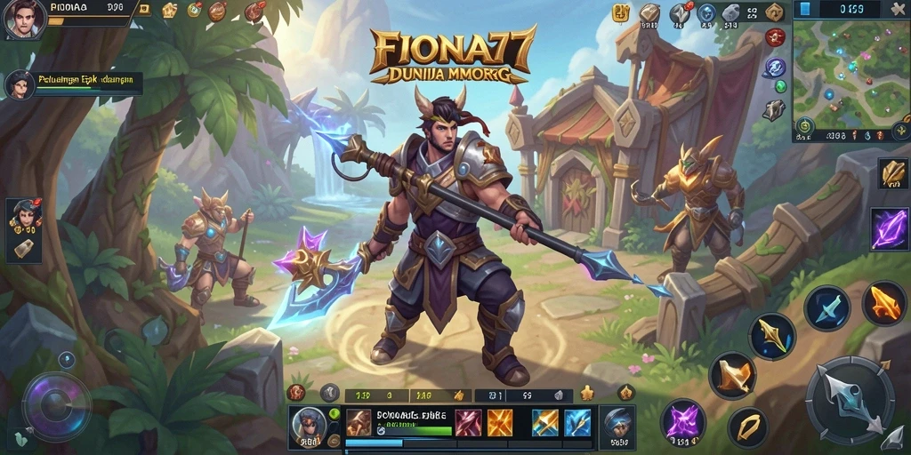Tampilan gameplay FIONA77 yang mendebarkan dan interaktif.