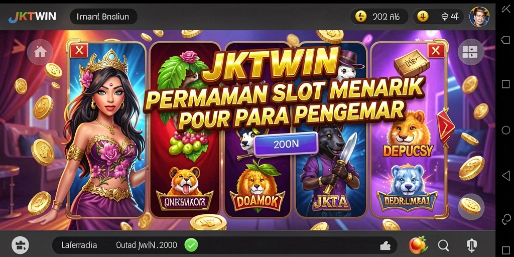 Tampilan menarik dari permainan Slot JKTWIN dengan efek visual yang mengagumkan.